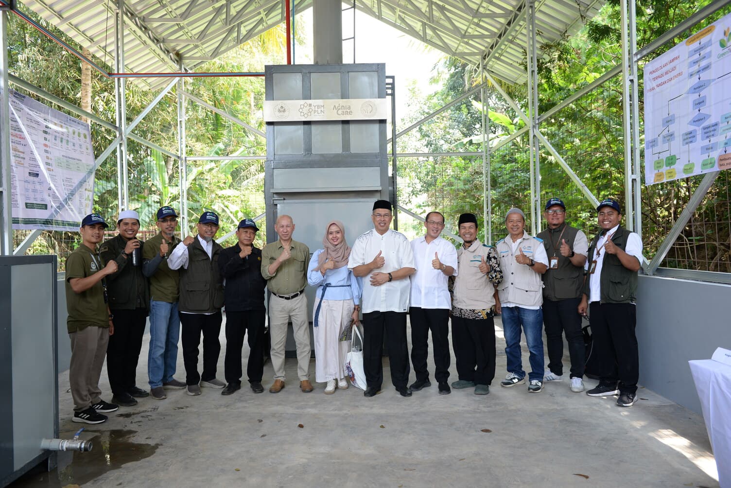 Sinergi Agnia Care, YBM PLN & UNPAS: Idrisiyyah Waste EcoPark, Pesantren Zero Waste Pertama di Tasikmalaya